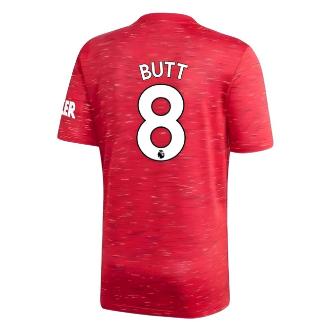 2020-2021 Man Utd Adidas Home Football Shirt (BUTT 8)-SoccerKits Hub | Buy Soccer Jerseys Online